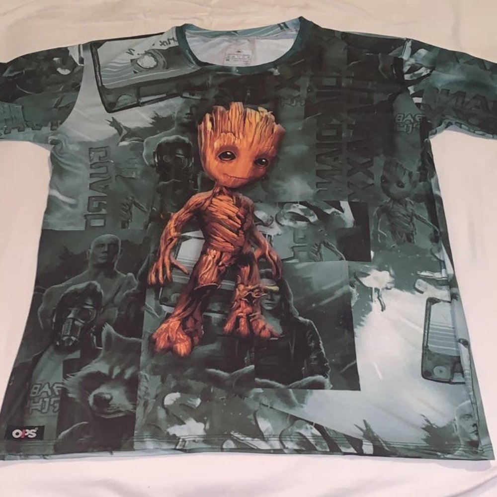 Baby Groot Shirt FULL PRINT